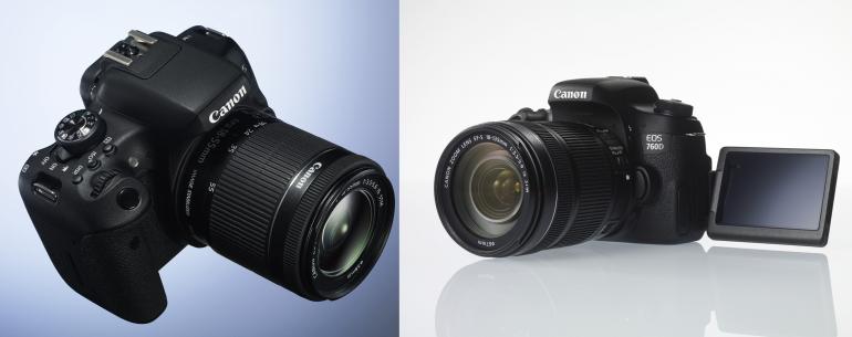 Starkes Duo: Canons neue DSLRs für ambitionierte Einsteiger EOS 750D und 760D im Test. 