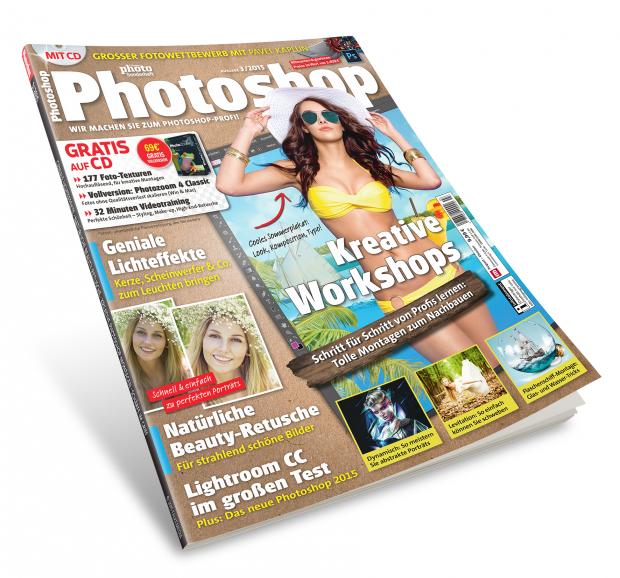 Jetzt im Handel: Die neue DigitalPHOTO-Photoshop 3/2015