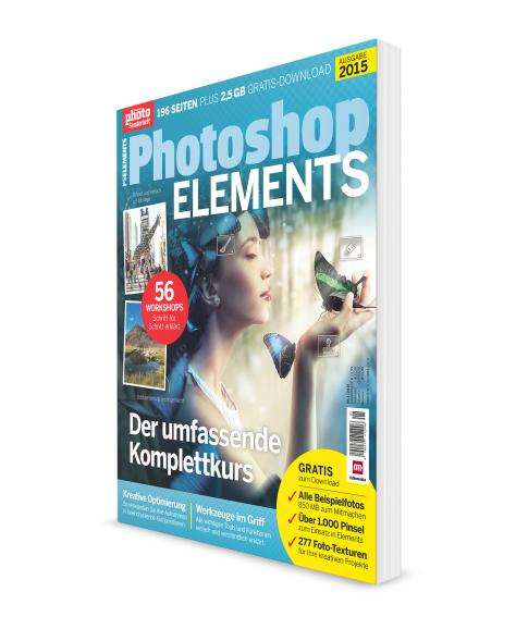 Neu im Handel: Photoshop ELEMENTS 1/2015 – Der umfassende Komplettkurs