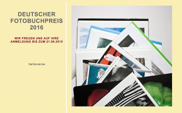 Ausschreibung Deutscher Fotobuchpreis 2016