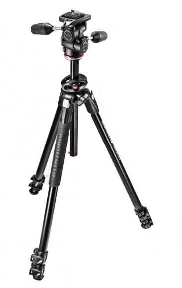 Das Manfrotto 290 Dual verfügt über einen patentierten 90° Mittelsäulen-Mechanismus. 