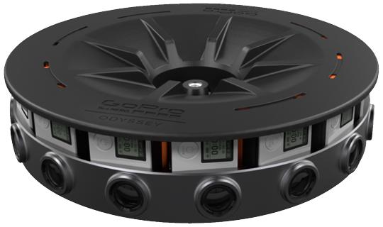 GoPro Odyssey VR: 360 Grad-Videos für 15.000 US-Dollar