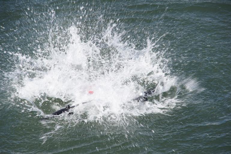 Wasser macht der Splash-Drone nichts aus