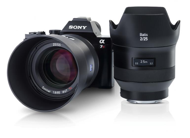 Starkes Trio: Die hochauflösende Sony Alpha 7R II und die scharfen
Batis-Objektive von Zeiss sind Garanten für knackige Aufnahmen im Weitwinkel- und Telebereich.