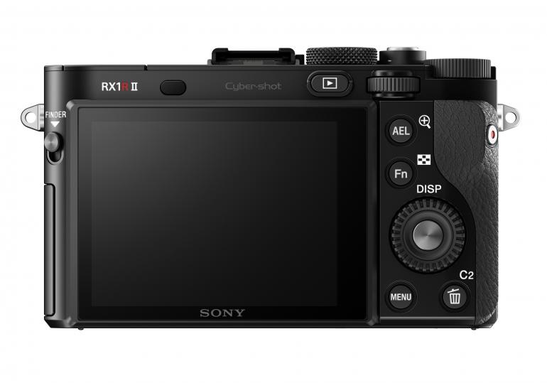 Die neue Profi-Kompaktkamera Sony RX1R II von hinten