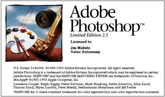 1992: Dank der Windows-Unterstützung von Version 2.5 erobert Photoshop den Massenmarkt, statt ein Exklusivprodukt für den Macintosh zu bleiben.