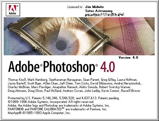 1996: Mit Photoshop 4 kommen die Einstellungsebenen zum Funktionsumfang hinzu und ermöglichen erstmals nichtdestruktive
Eingriffe ins Bild. 