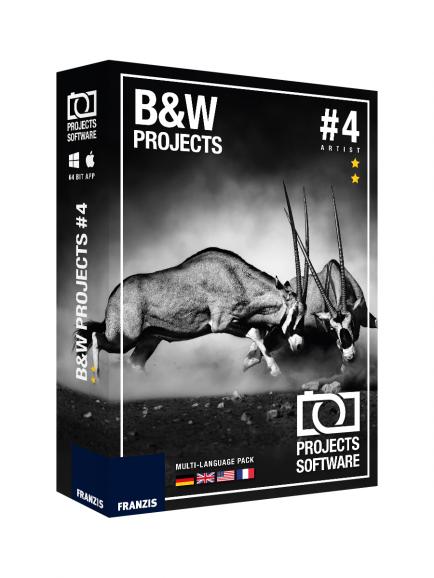 Black &amp; White projects 4 ist in zwei Versionen und als Upgrade erhältlich
