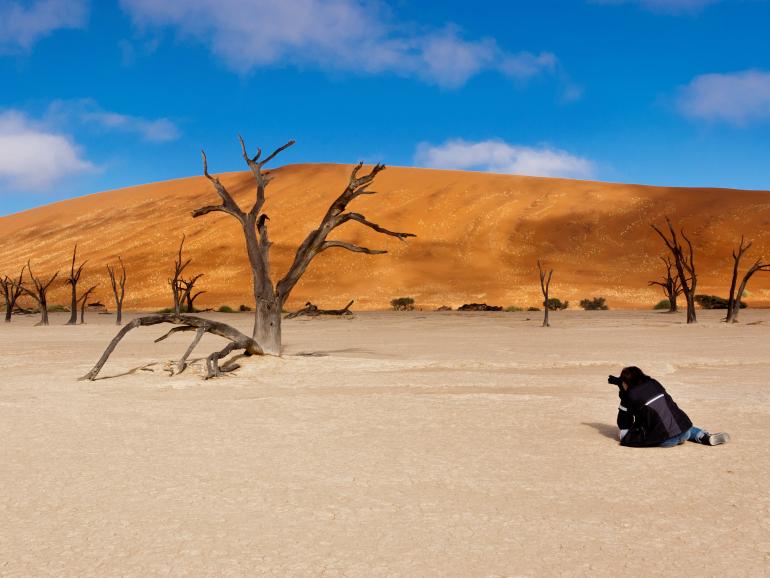 Beim Kauf einer Canon-Kamera kann man bis zum 31. Oktober eine Fotoreise nach Namibia gewinnen.