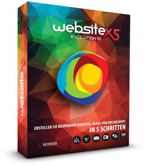 Die beiden neuen, erweiterten Versionen von WebSite X5 kommen unter anderem mit Webhosting-Service.