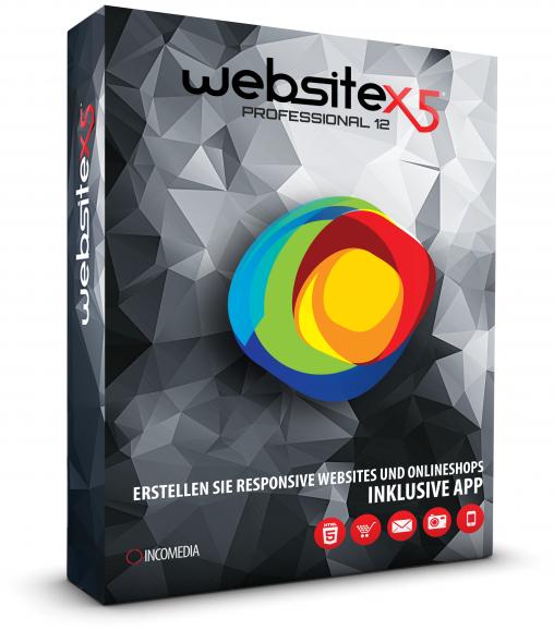 Mit der Profi-Version von WebSite X5 kann u. a. ein Onlineshop aufgebaut und voll verwaltet werden.