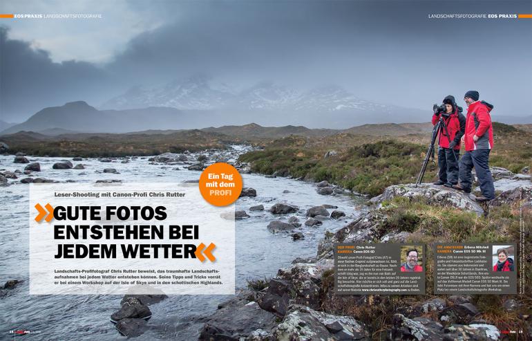 Gute Fotos entstehen bei jedem Wetter