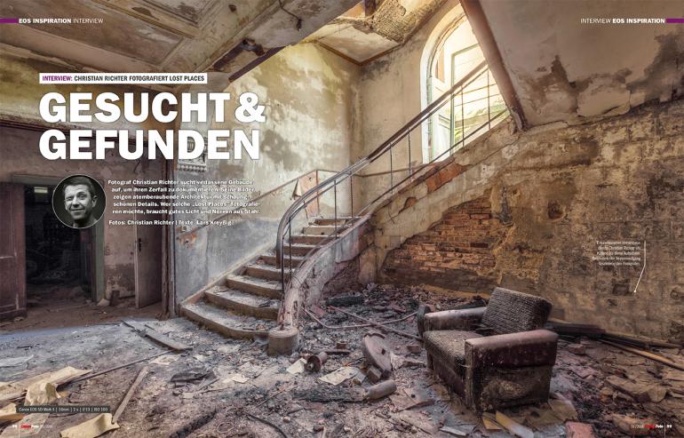 Interview mit dem Fotografen Christian Richter zum Thema &quot;Lost Places&quot;. 
