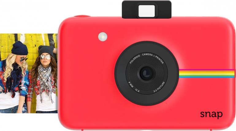 Die neue Polaroid-Snap ist eine klassische Sofortbildkamera mit 10 Megapixeln.