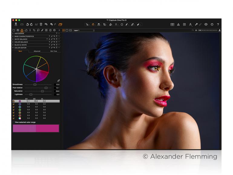  Capture One Pro 9: Die Konkurrenz schläft nicht