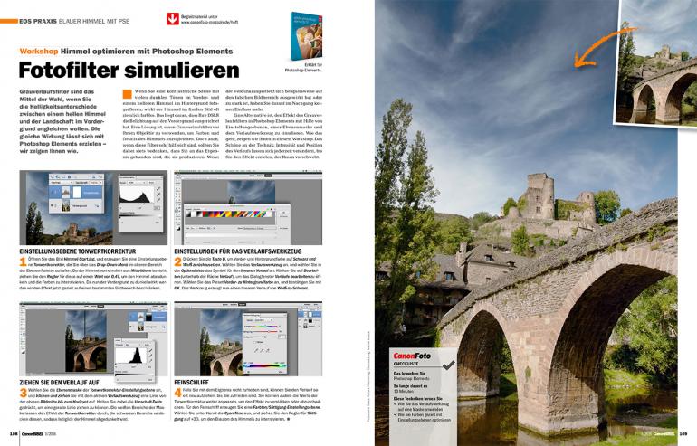 Workshop: Himmel optimieren mit Photoshop Elements