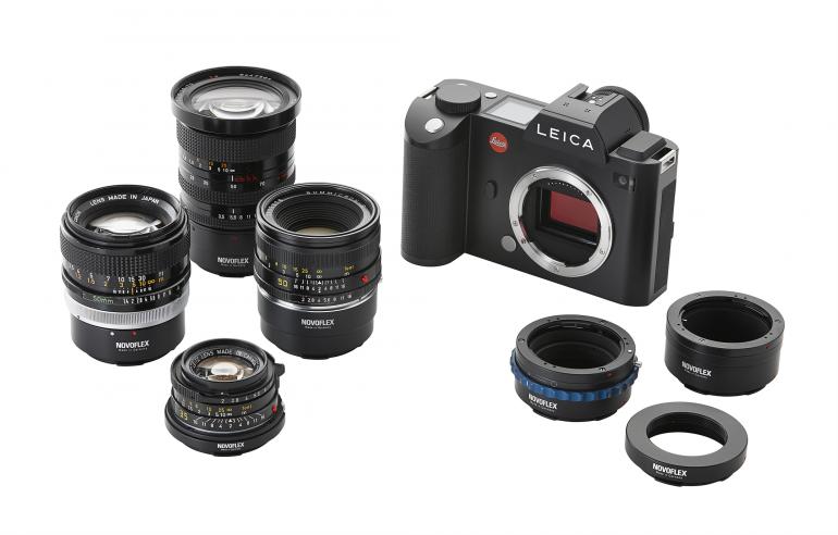 Die neuen Leica SL Objektivadapter von Novoflex