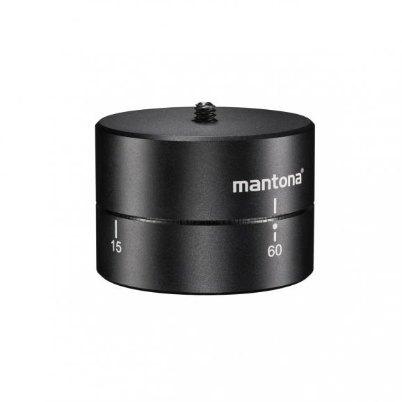 Der Turnaround 360 Stativkopf (ca. 43 Euro) von Mantona ermöglicht Rundumsichten während beispielsweise Zeitrafferaufnahmen.