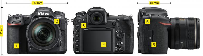 Die Nikon D500 im Bodycheck