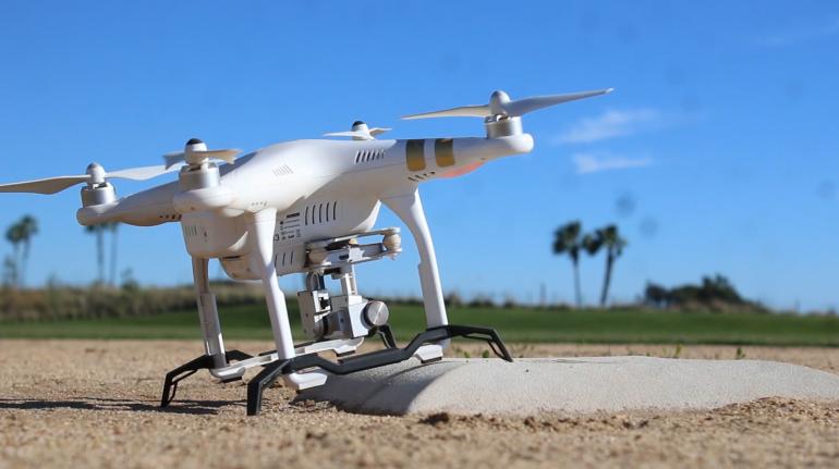 Die DJI Phantom3 Landing Gear soll beim sicheren Landen der Drohne helfen.