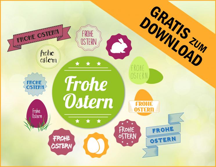 Gratis zum Download: 22 kreative Oster-Goodies