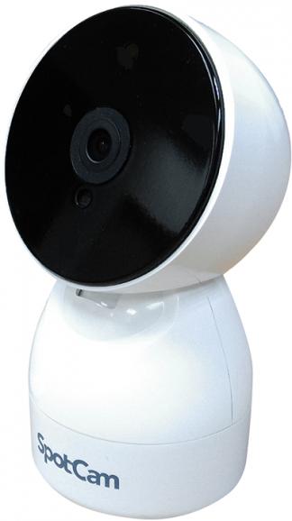 Die Webcam ist um 370 Grad schwenkbar und um 70 Grad neigbar.