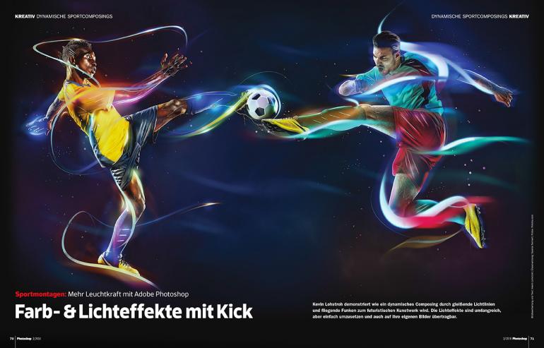 Farb- und Lichteffekte mit Kick, ab Seite 70