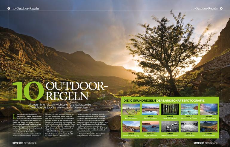 10 Outdoor-Regeln: Die wichtigsten Grundregeln der Outdoor-Fotografie