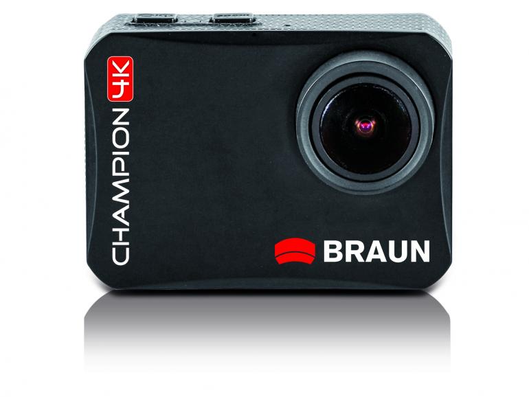 Actioncam-Winzling: BRAUN Champion mit 4K-Funktion