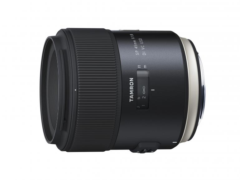 Neues Design, starke Auflösung: Tamrons SP 45mm F/1.8 Di VC USD ab ca. 660 Euro.