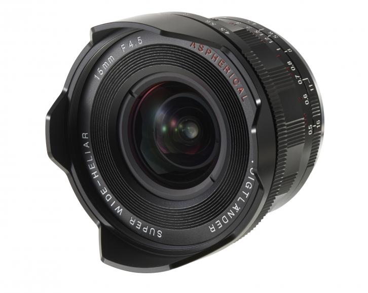 Voigtländer steht für Hightech-Objektive wie das 15mm/F 4,5 Super Wide Heliar (um 700 Euro).