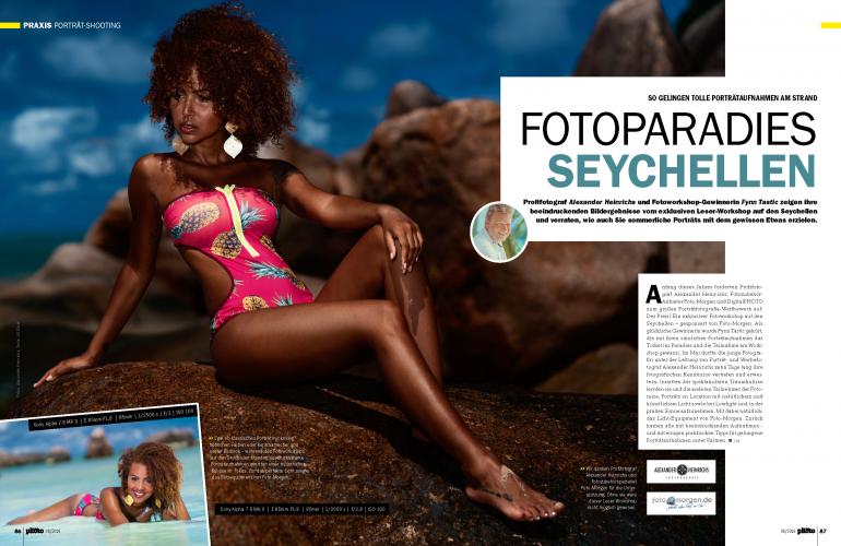 Porträt-Shooting auf den Seychellen