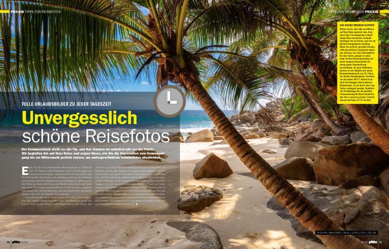 Tolle Urlaubsbilder zu jeder Tageszeit