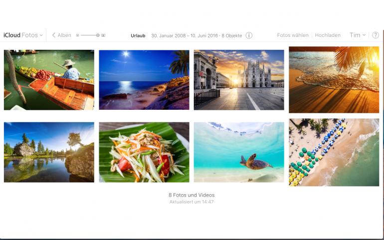 Cloud-Services: Reisefotos einfach unterwegs sichern
