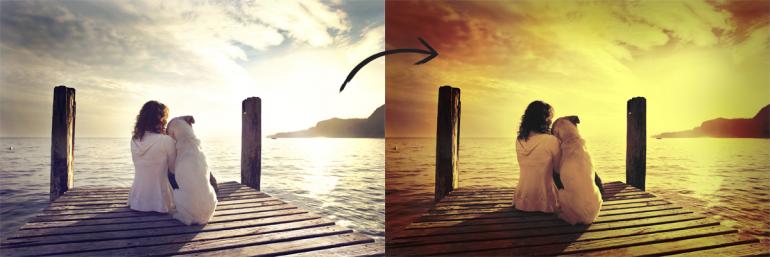 Analogen Bildlook in Photoshop nachbauen: Redscale-Effekt