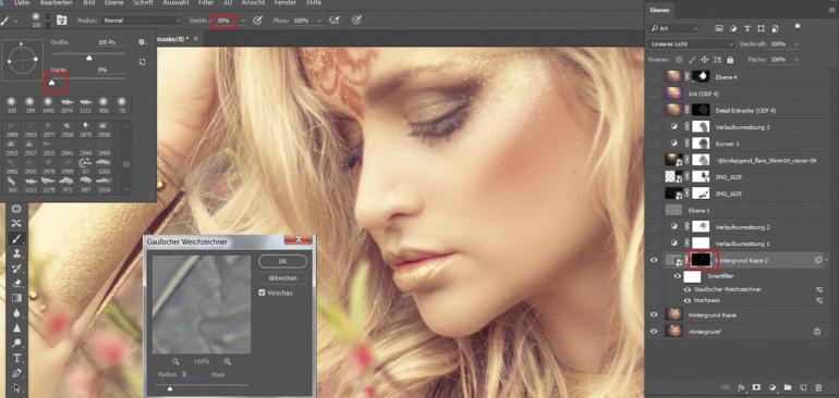 So entsteht ein romantischer Bildlook in Photoshop