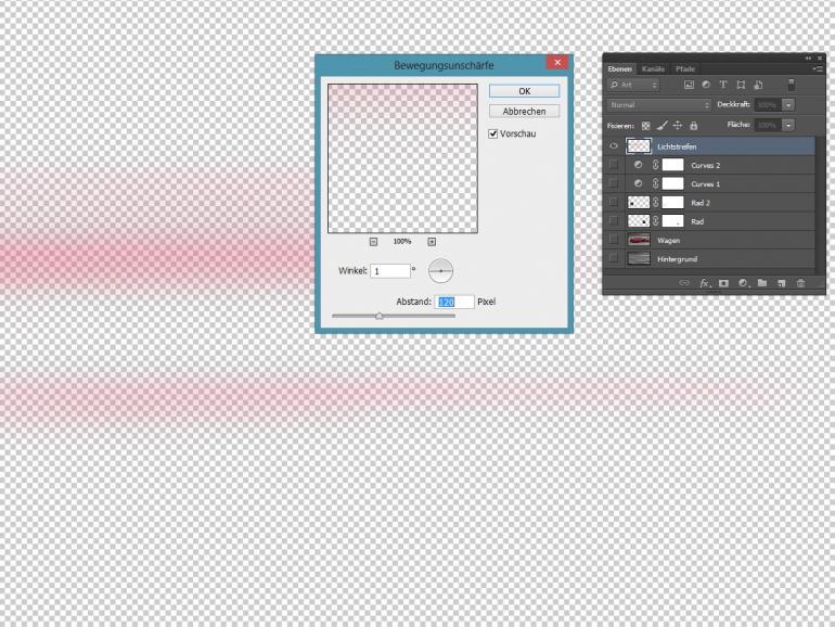 So erzeugen Sie dynamische Autobilder mit Photoshop