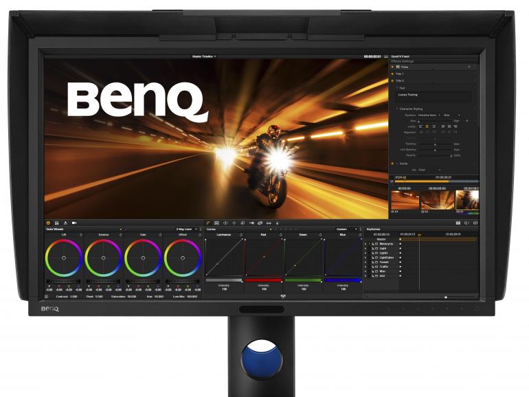 Monitor für Bild-und Videonachbearbeitung: BenQ PV270