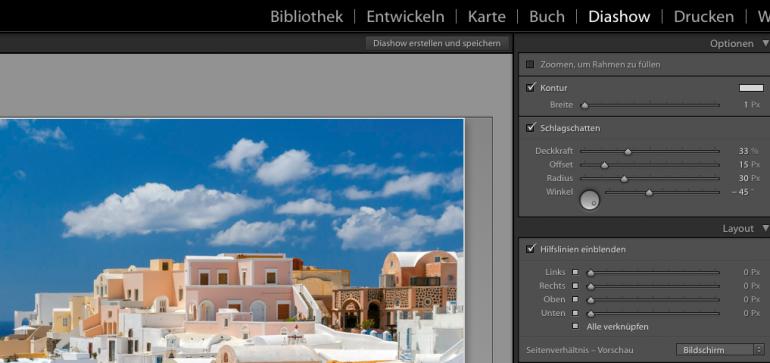 So gelingt die Diashow mit Lightroom