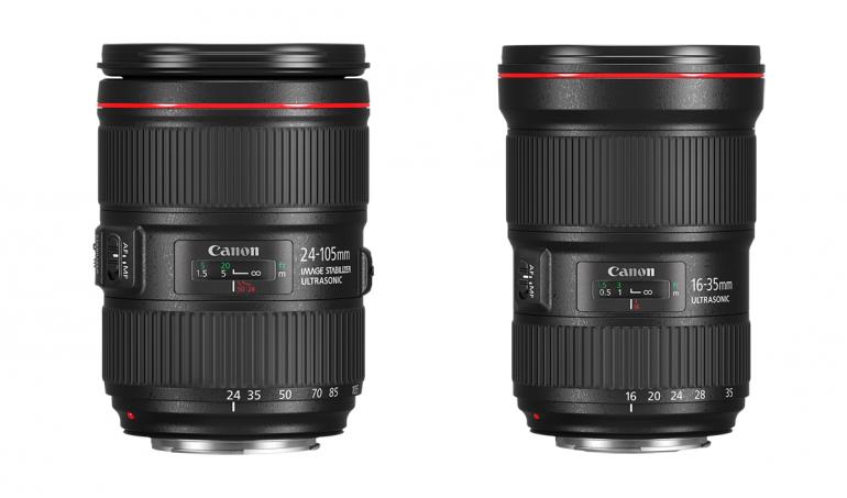 Canon präsentiert neues Standardzoom und neues Weitwinkel-Objektiv
