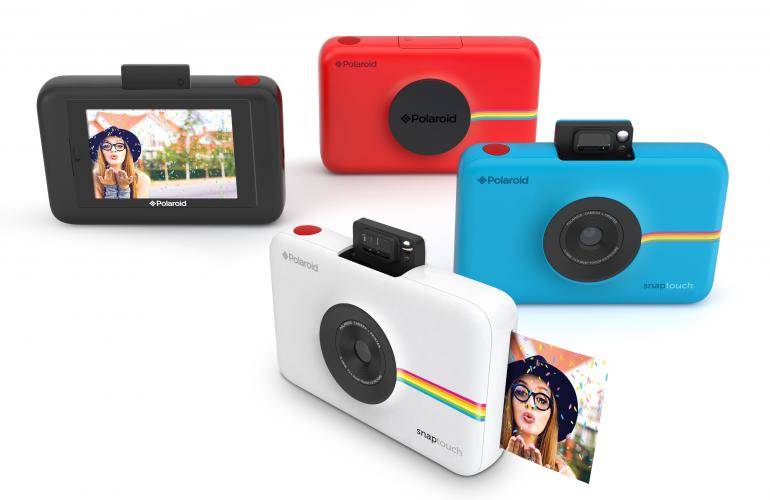 Polaroid Snap Touch: Sofortbildkamera mit Touchscreen und integriertem Drucker. 