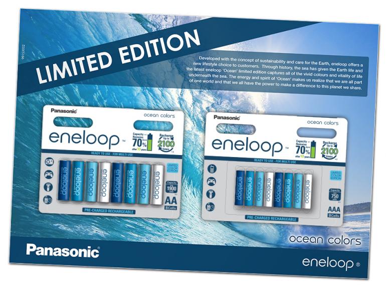 eneloop ocean – Die neue Natur-Edition von Panasonic Batteries