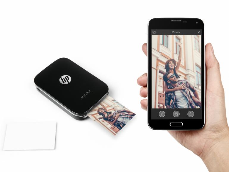 HP Sprocket: Fotos vom Smartphone drucken
