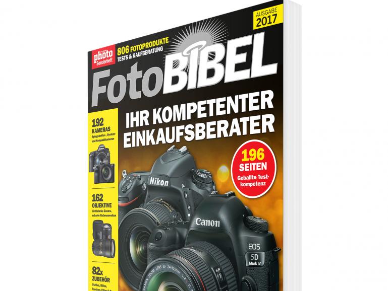 Die neue Ausgabe der FotoBibel 1/2017 – jetzt im Handel. 