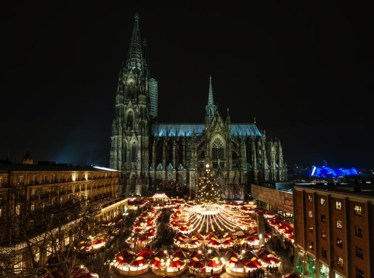 Kölner Weihnachtsmarkt am Dom