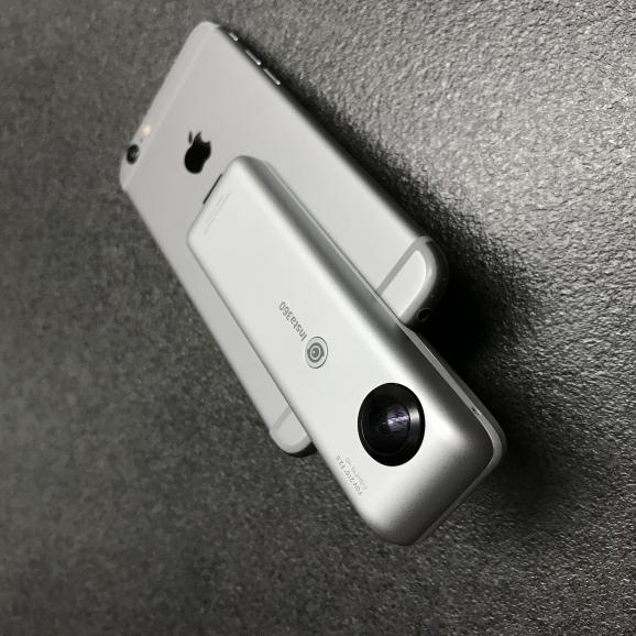 Insta360 Nano als Aufsteckkamera für Lightning