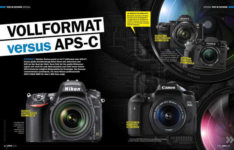 Vollformat vs APS-C