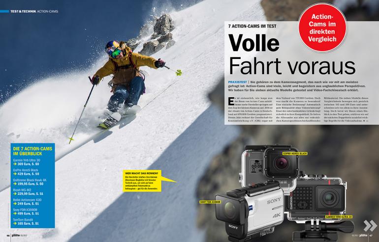 Action-Cams im direkten Vergleich