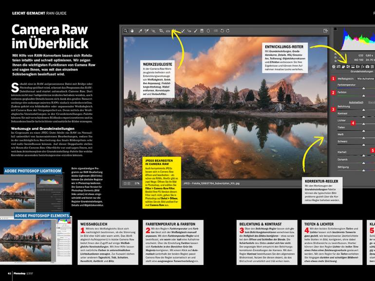 DigitalPHOTO Photoshop 1/2017 - jetzt im Handel