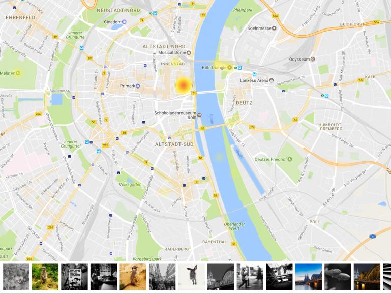 Blick ins Netz: Photospots - Karte für Fotomotive